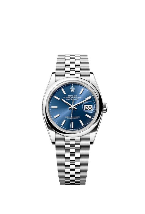 Orologio Rolex Datejust 36 in acciaio Oystersteel 